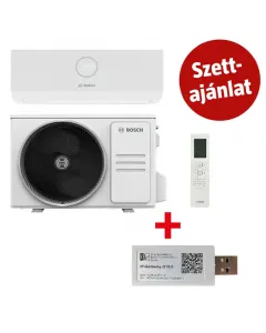 Bosch split kl&iacute;ma 2,6 kw teljes&iacute;tm&eacute;nnyel csendes műk&ouml;d&eacute;s ak&aacute;r 20 db zajszinttel iclean &ouml;ntiszt&iacute;t&oacute; funkci&oacute; a tiszt&aacute;bb műk&ouml;d&eacute;s�