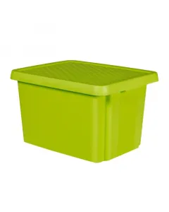 Curver essentials - tárolódoboz tetővel (26l, zöld)