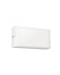 Eglo kültéri falilámpa 1 x 10,5 w-os beépített led-fényforrással energiatakarékos fényáram: 1200 lm ip54-es védettség fehér s