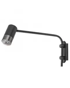 Rábalux spot fali lámpa 1 x max. 5 w-os gu10-es foglalattal ip20-as védettség modern stílus pozicionálható kapcsolóval