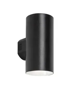 RÁBALUX URFA Kültéri fali lámpa (LED, 2x9W, kerek, fekete) Energiatakarékos kültéri fali lámpa 2 x 9 w-os beépített led-fényforrás fényáram: 1800 lm ip65-ös védettség Állítható szính