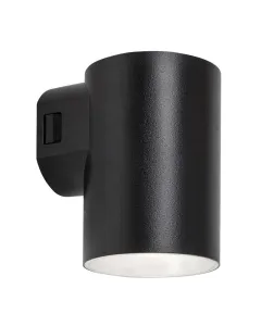 RÁBALUX URFA Kültéri fali lámpa (LED, 9W, 11.5cm, kerek, fekete) Energiatakarékos kültéri fali lámpa 1 x 9 w-os beépített led-fényforrás fényáram: 900 lm ip65-ös védettség Állítható szính