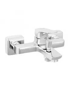 FERRO VITTO VERDELINE - kádtöltő csaptelep Egykaros kialakítás telepítés módja: fali krómozott felület perlátor mérete: m24x1 vízátfolyás-korlátozóval automata zuhanyv�