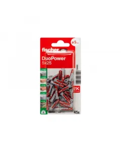 45 db 5 x 25 mm-es dübel furatátmérő: 5 mm dübel hossz: 25 mm min. furatmélység: 35 mm min. panelvastagság: 12,5 mm csavar átmérő