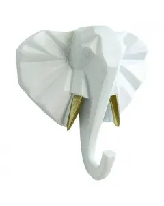 Fogas (elefánt alakú, fehér/arany)