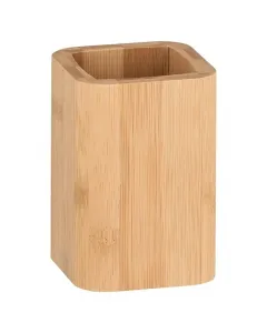 WENKO Pohár BAMBUSA (bambusz) Wenko pohár természetes bambusz anyagból ideális fogkefék, fogkrém és sminkecsetek tárolására dekoratív, meleg hatású kivitel s