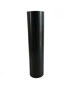 Füstcső 150 mm átmérővel, 500 mm hosszban 0,6 mm vastag, hőálló acéllemez kandallókhoz és vegyes tüzelésű kályhákhoz könnye