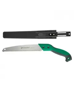 Egyenes fűrészlap edzett foghegyek ergonomikus markolat kopásálló védőtok