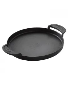 Anyaga: öntöttvas Átmérő: 30 cm porcelánbevonat fogantyúval