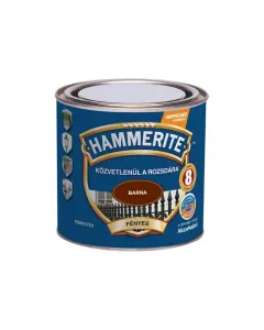 Hammerite - fémfesték közvetlenül a rozsdára - barna (fényes) 0,25l