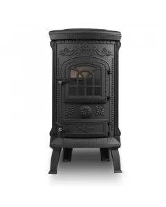 Nordflam verdo öntvény kandalló főzőfelülettel névleges teljesítmény: 7 kw hátsó füstcső-kivezetés, csatlakozóátmérő: 120 