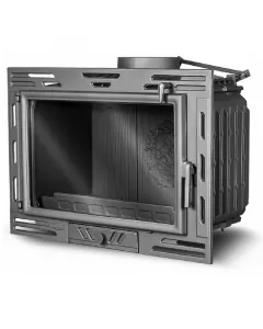 Warnex kandallóbetét 9,8kw névleges teljesítménnyel füstcsőkivezetés: felső füstcsőátmérő: 180 mm elhelyezés: beépíthető 