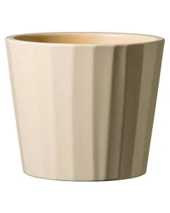 Sk umea barista kaspó matt mázzal zab árnyalat, meleg és természetes hatás skandináv stílus, letisztult forma strukturált, hosszant