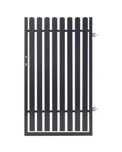 Polbram rÁba kiskapu,  anthrazit (jobbos, 90x147cm) galvanizált acél kiskapu színe: antracit (ral7016) korrózió elleni védelemmel f