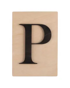 Rayher dekor betű scrabble stílussal 10,5 cm x 14,8 cm méret, 4 mm vastag alap 3 mm vastag betű egyedi fali vagy ajtódekorációkhoz fe