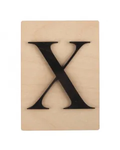 Rayher dekor betű scrabble stílussal 10,5 cm x 14,8 cm méret, 4 mm vastag alap 3 mm vastag betű egyedi fali vagy ajtódekorációkhoz fe