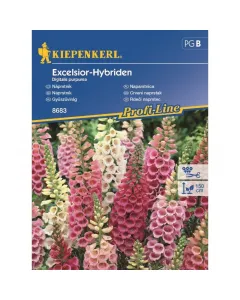 Kiepenkerl - gyűszűvirág excelsior színkeverék (vetőmag, digitalis purpurea)