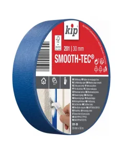 Kip smooth-tec 201 maszkolószalag kül- és beléri használatra speciális gumiragasztó uv- és időjárásálló víz-, hígító-, olaj