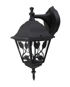 RÁBALUX HAGA - kültéri falilámpa (1xE27, fekete) 1 x max. 100 w-os e27-es foglalat ip44-es védettség