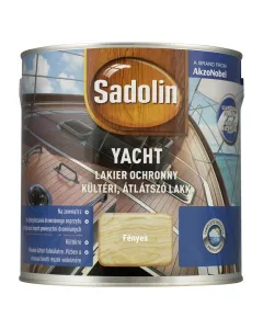 Időjárásálló yacht lakk ellenáll a tengervíznek, sós levegőnek uv-szűrő adalékkal magas kopásállóság, biokorrózió-álló t