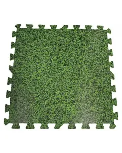 Medence alátét szett 9 darab gyepmintás padlóvédő szőnyegből a medence aljának védelmére filc helyett is használható puzzle-ren