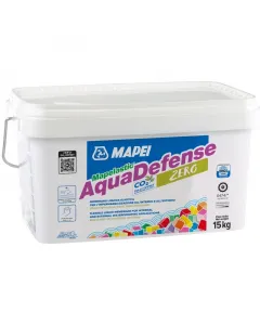 MAPEI MAPELASTIC AQUADEFENSE ZERO - kenhető vízszigetelő (15kg) Felhasználásra kész nagyon gyors száradású rugalmas, repedésáthidaló bel- és kültéri vízszigetelésre esőálló az első rét