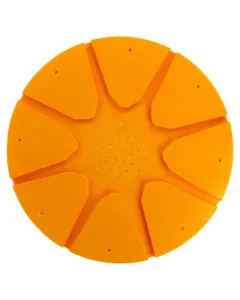 Méhészeti felhasználásra narancs színben 8 kijárattal Átmérő: 26 cm