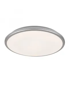 RÁBALUX Mennyezeti lámpa ENGON (LED, 24W, Ø38cm, ezüst) Rábalux engon mennyezeti lámpa 1 x 24 w-os beépített led-fényforrással energiatakarékos fényáram: 1620 lm ip20-as védettség