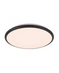 RÁBALUX Mennyezeti lámpa ENGON (LED, 45W, Ø48cm, fekete) Rábalux engon mennyezeti lámpa 1 x 45 w-os beépített led-fényforrással energiatakarékos fényáram: 2940 lm ip20-as védettség