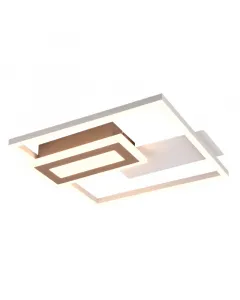 Reality spiro mennyezeti lámpa 1 x 22 w-os beépített led-fényforrással energiatakarékos fényáram: 2500 lm ip20-as védettség