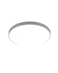 Led mennyezeti lámpa természetes fehér fény ip44-es védettség 1 x 18 w-os led-fényforrás fényáram: 2000 lm