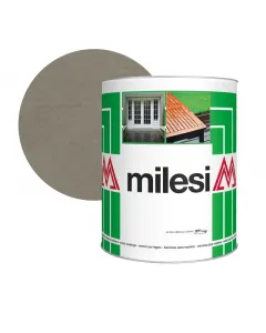 MILESI TREND XGT 7030 - viaszos vékonylazúr - szürke (RAL 7030, selyemmatt) 5L Vizes bázisú páraáteresztő vízálló réteget képez uv- és időjárásálló színtartó, selyemmatt felület gombaölő hatású