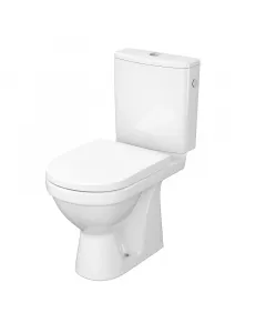 Mélyöblítésű alsó kifolyású csökkentett peremes (simpleon technológia) kerámia öblítőtartály 3/5 l-es öblítőrendszer anti