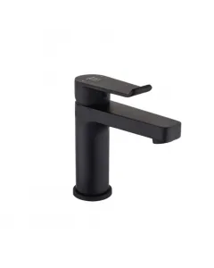 Strohm mosdó csaptelep ethika 5 l/perc vízátfolyás-korlátozó elem  fekete felület modern megjelenéssel 3/8” flexibilis bekötőc