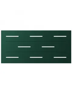 Modern megjelenés gondozásmentes alumínium zöld színű