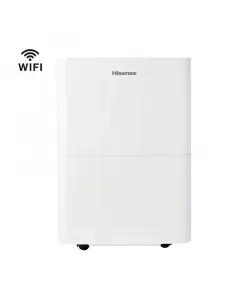 HISENSE Páramentesítő D20HW (20L/nap) Hisense páramentesítő beépített wi-fi modullal és led-kijelzővel 3 sebességfokozat párátlanítás: 20 l/nap időzítőfunkció ki
