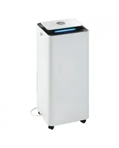 Páramentesítő 20l/ nap teljesítménnyel két sebességfokozat és led-visszajelző 2 l-es, kivehető víztartály időzítőfunkció és