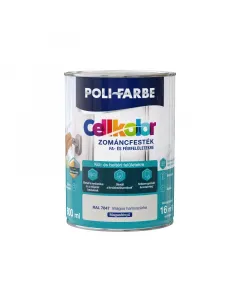 Poli-farbe cellkolor - zománcfesték - világos hamuszürke (magasfényű) 0,8l