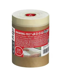 Kip papír maszkolószalag masking-tec 234 gyors letakarás és maszkolás nagy felületeken csaknem minden beltéri felülethez alkalmas h�
