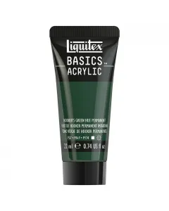 Liquitex basics akrilfesték hooker zöld színben magas pigmentáció és színtisztaság magas minőség széleskörű felhasználhatós�