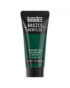 Liquitex basics akrilfesték phthalocyanine zöld színben magas pigmentáció és színtisztaság magas minőség széleskörű felhaszná