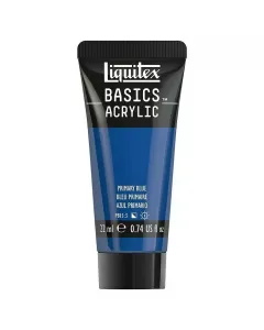 Liquitex basics akrilfesték primer kék színben magas pigmentáció és színtisztaság magas minőség széleskörű felhasználhatóság