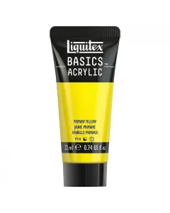 Liquitex basics akrilfesték primer sárga színben magas pigmentáció és színtisztaság magas minőség széleskörű felhasználhatós�