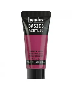 Liquitex basics akrilfesték quinacridone magenta színben magas pigmentáció és színtisztaság magas minőség széleskörű felhaszná