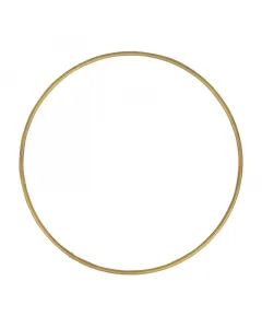 Kreatív alkotásokhoz Átmérő: 15 cm anyaga: fém aranyszínű