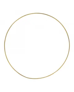 Kreatív alkotásokhoz Átmérő: 30 cm anyaga: fém aranyszínű