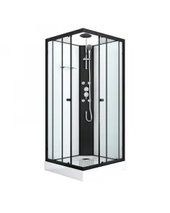 Sanotechnik stil 2 - hidromasszázs zuhanykabin (90x90x232cm, szögletes)