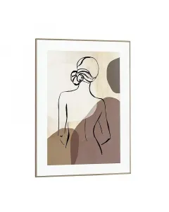 Slim frame - falikép (női alak, 50x70cm)