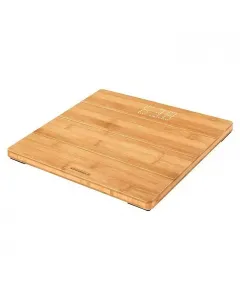 Digitális kijelző kiváló minőség anyaga: bambusz max. méréshatár: 180 kg 100 g pontosságú mérés automatikus on/off funkció