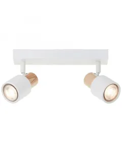 Brilliant spotlámpa 2 x max. 10 w-os gu10-es foglalattal modern dizájn pozicionálható ip20-as védettség